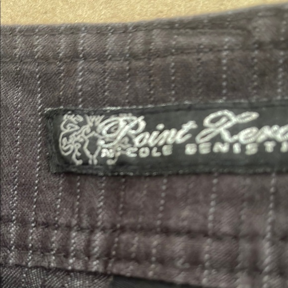 Point zero Gray Pinstripe Pants - Picture 2 of 6